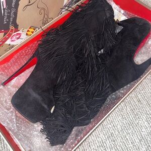 Christian Louboutin Tina Fringe Boot